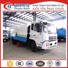 Dongfeng Kinrun road making truck para la venta, camión de la barredora del camino del vacío para la venta